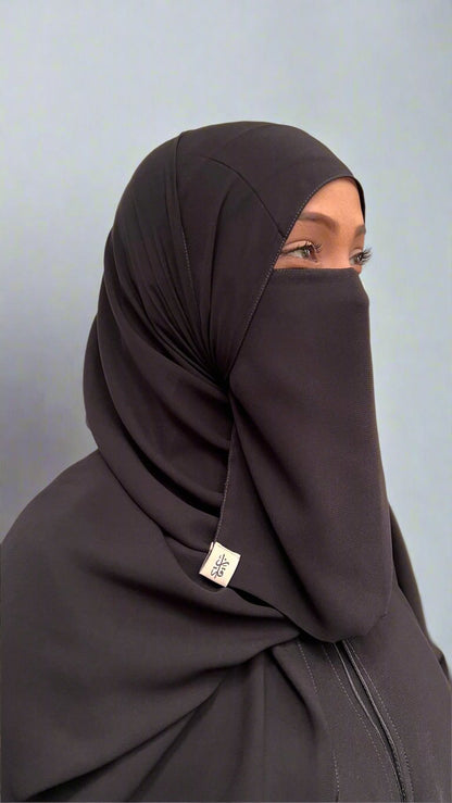 Kohl Half Niqab