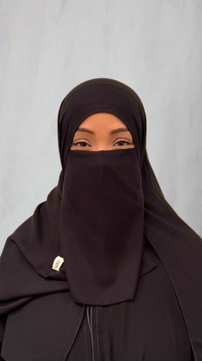 Kohl Half Niqab